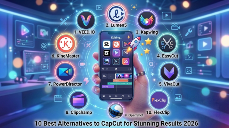 10 Best Alternatives to CapCut for Stunning Results 2026